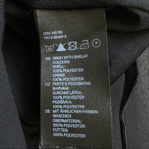 H&M Black Ruffle Dress - Picture 5 of 7